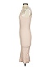 Zara Solid Tan Cocktail Dress Size S - photo 5