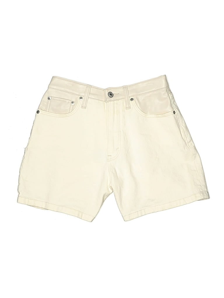 Pre-owned Abercrombie & Fitch Shorts In White