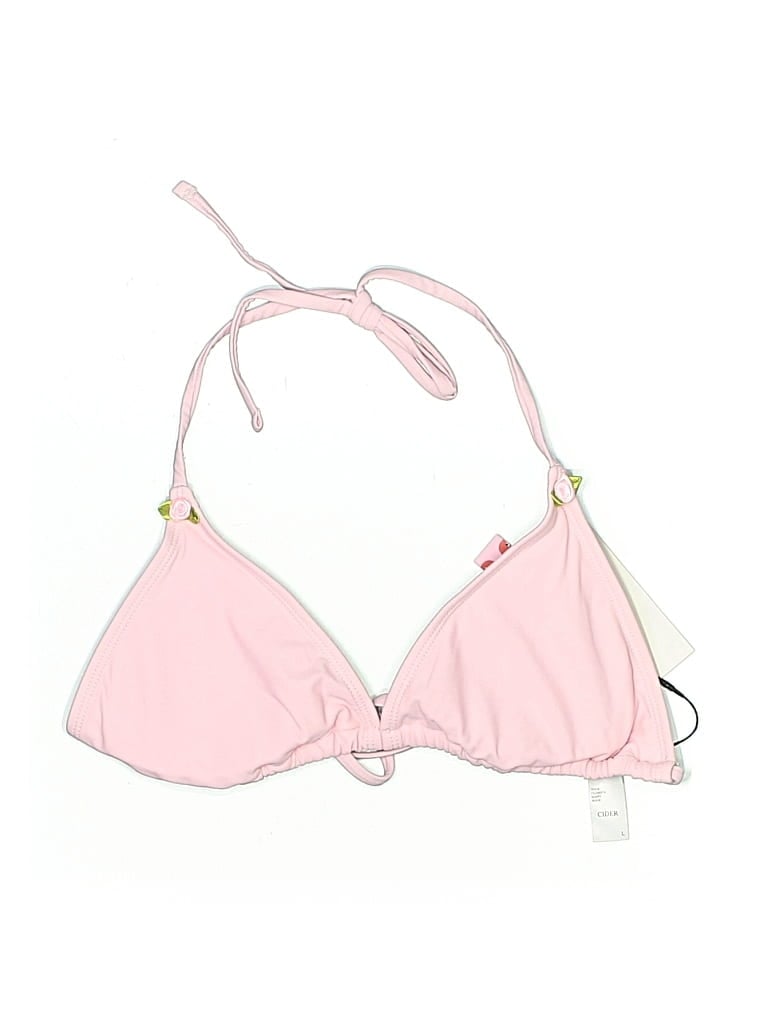 Pre-owned Closet Swimsuit Top Pink Swimwear