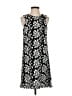 Sam Edelman 100% Polyester Graphic Black Casual Dress Size S - photo 1