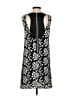 Sam Edelman 100% Polyester Graphic Black Casual Dress Size S - photo 2