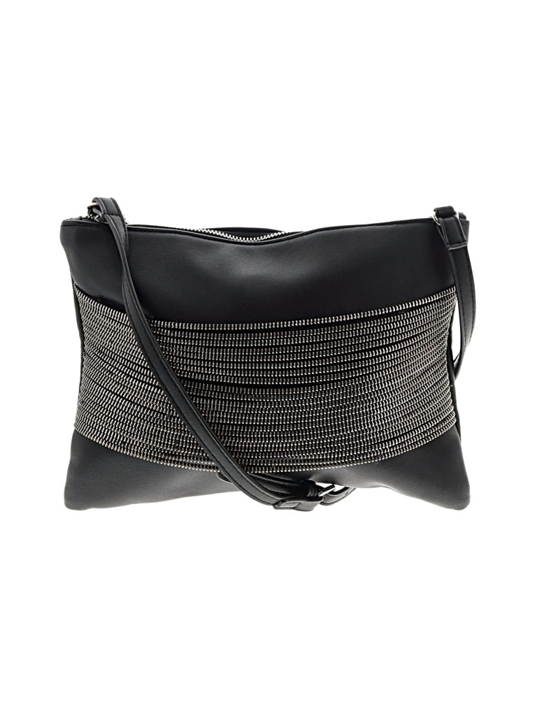 Pre-owned Sondra Roberts Crossbody Bag In Black