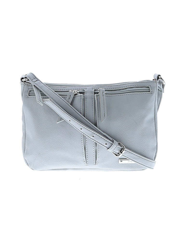 Pre-owned Nine West Crossbody Bag In Gray