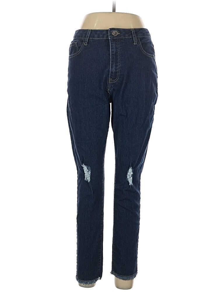 Pre-owned Boohoo Jeans In Blue
