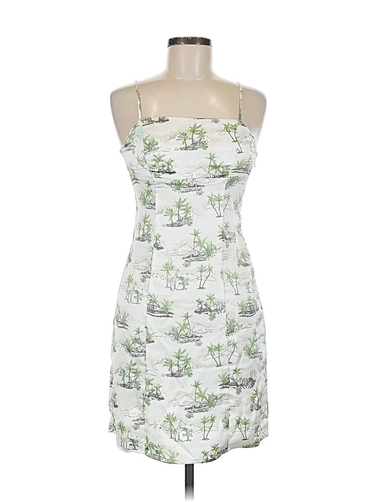 Pre-owned Hippie Rose Cocktail Dress In White