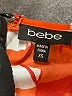 Bebe 100% Polyester Tropical Orange Cocktail Dress Size XS - photo 3