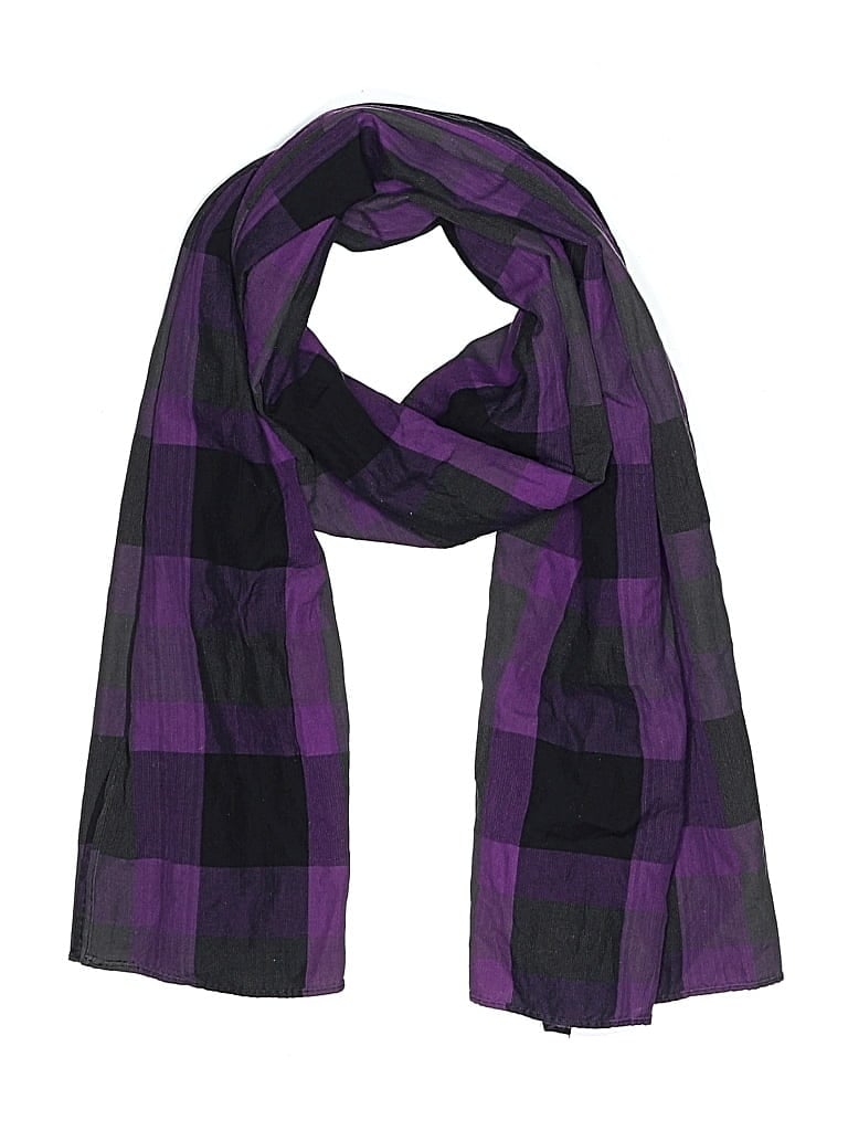 Pre-owned Unbranded Scarf In Purple