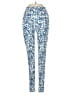 Aqua Print Blue Active Pants Size XS - photo 1