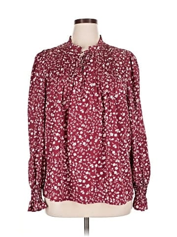 HOTOUCH Long Sleeve Blouse (view 1)