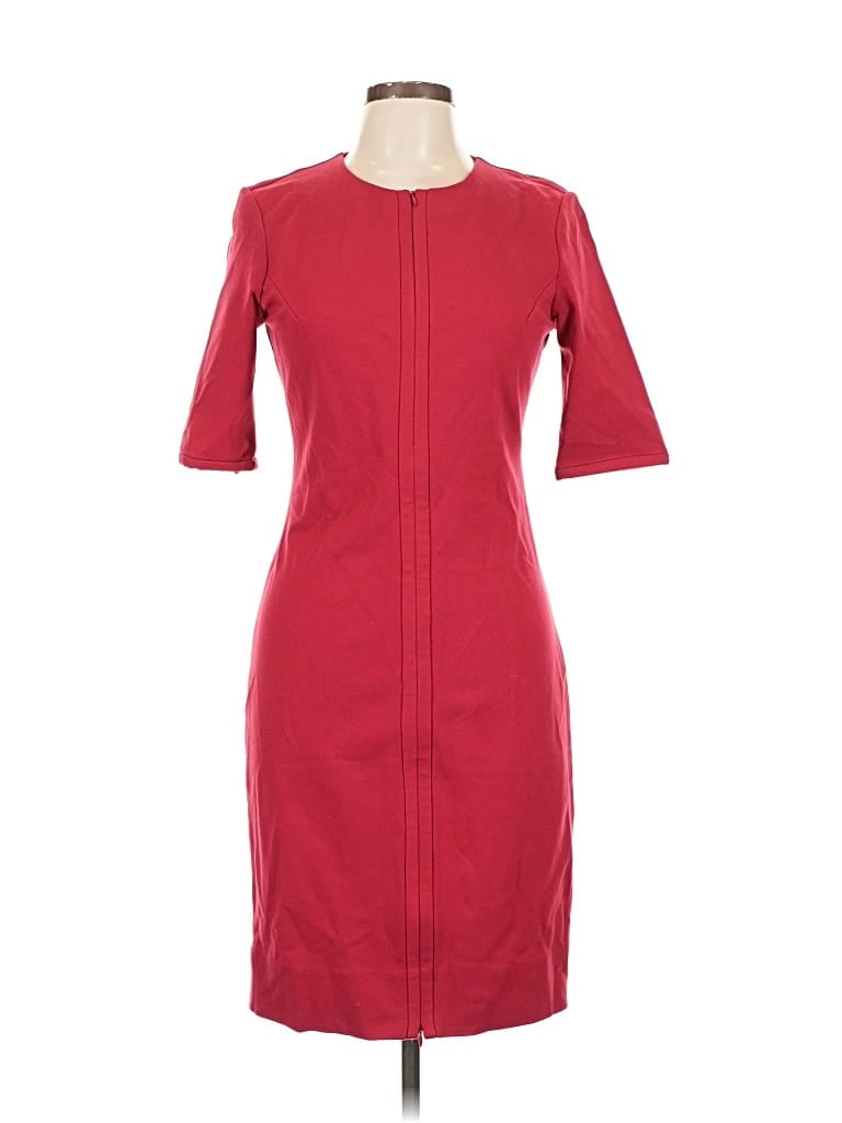 Pre-owned Diane Von Furstenberg Casual Dress In Burgundy