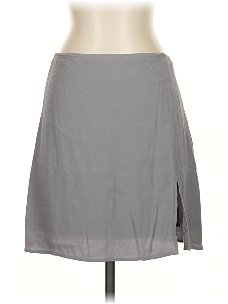 Pre-owned Sunday Best Casual Skirt In Gray