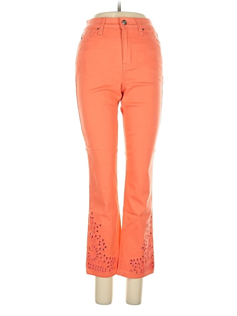 Pre-owned Laurie Felt Jeans In Orange