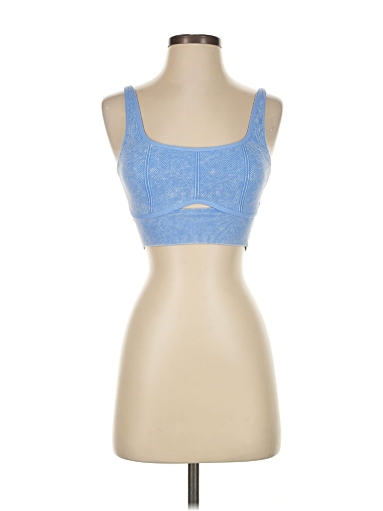 Pre-owned Offline By Aerie Sports Bra In Blue