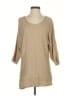 Sparkle & Fade Tan Pullover Sweater Size S - photo 1