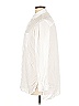 Zara Basic Ivory Long Sleeve Button-Down Shirt Size XL - photo 5