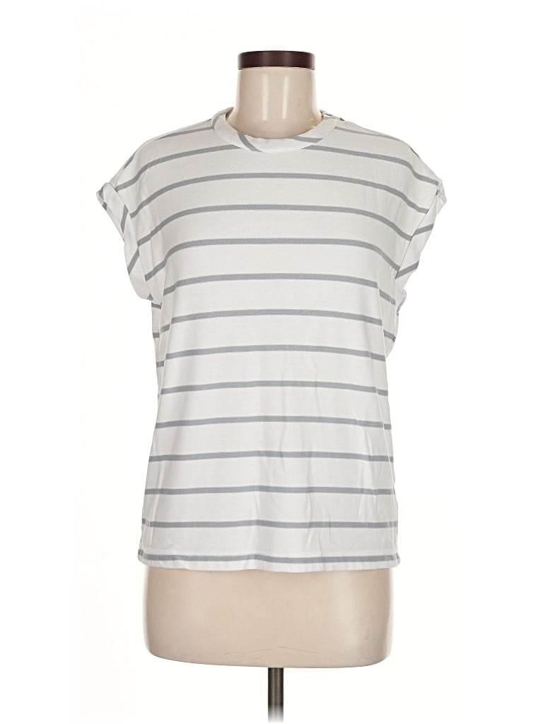 Pre-owned Chaser Sleeveless T-shirt In Silver