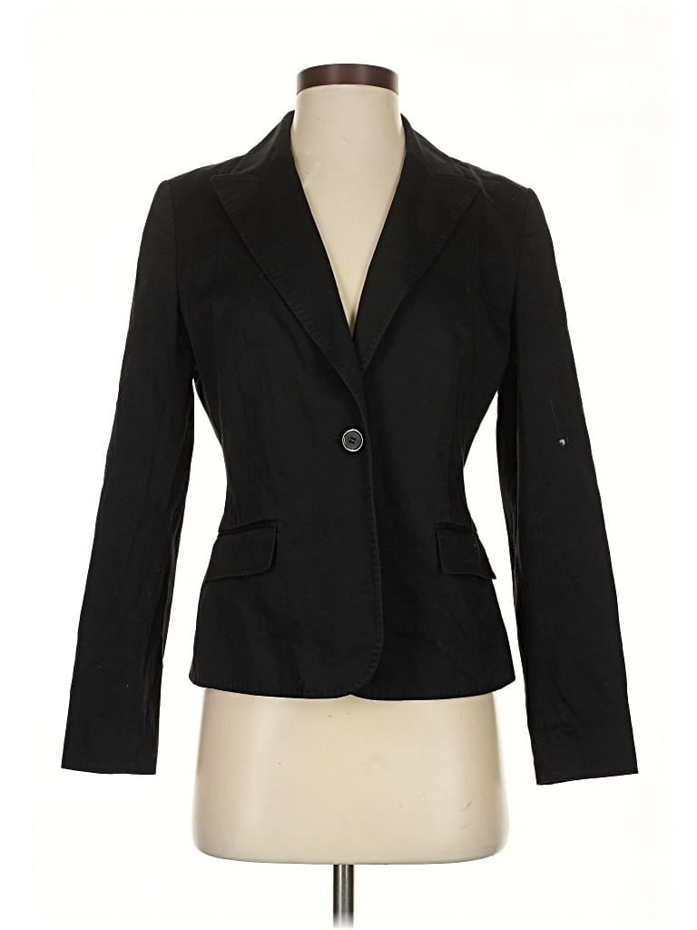 Pre-owned Nine West Blazer Jacket In Black
