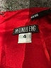 Melinda ENG Red Cocktail Dress Size 4 - photo 3
