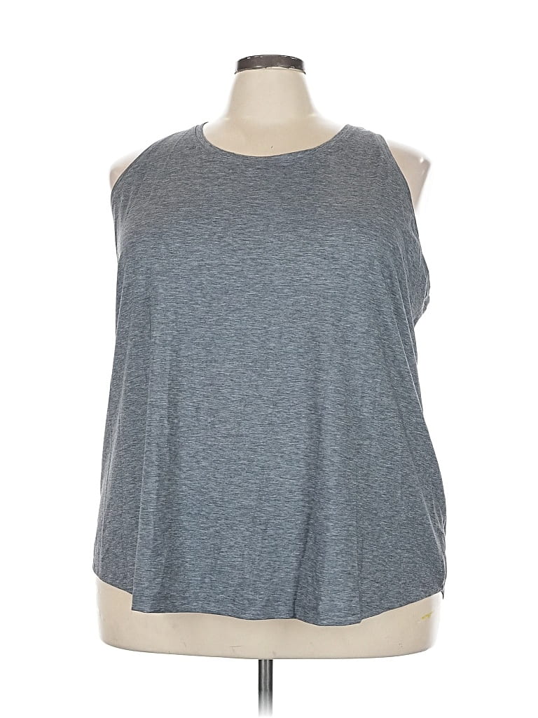 Pre-owned Tek Gear Sleeveless T-shirt In Gray