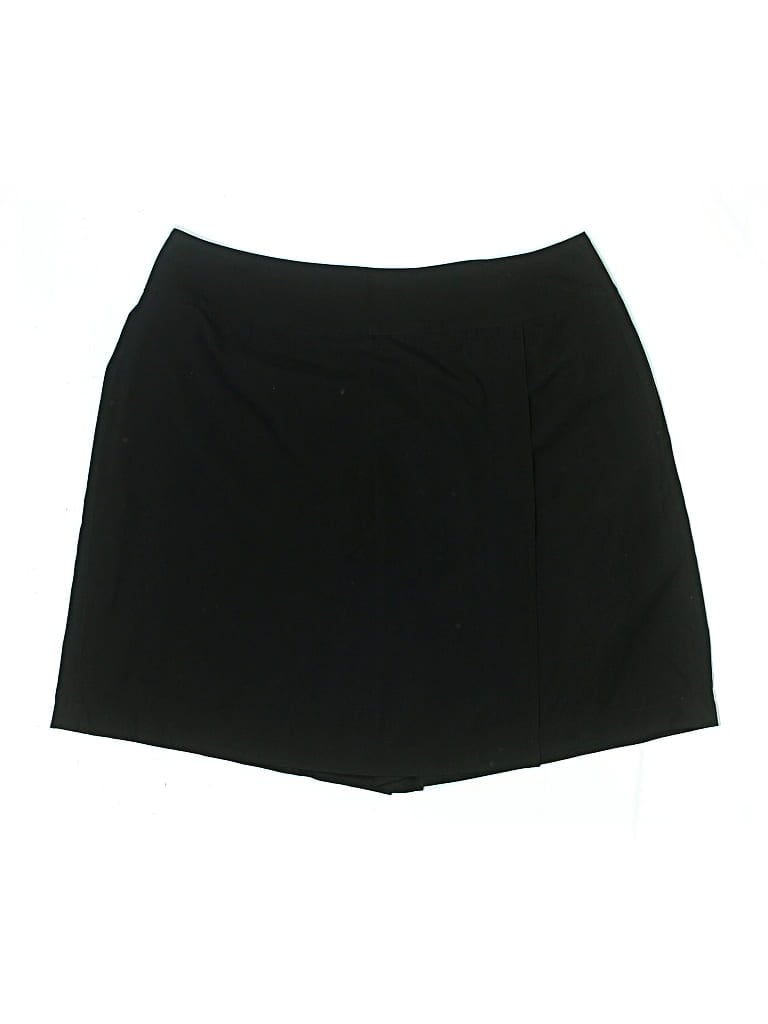Pre-owned Lizwear By Liz Claiborne Active Skort In Black