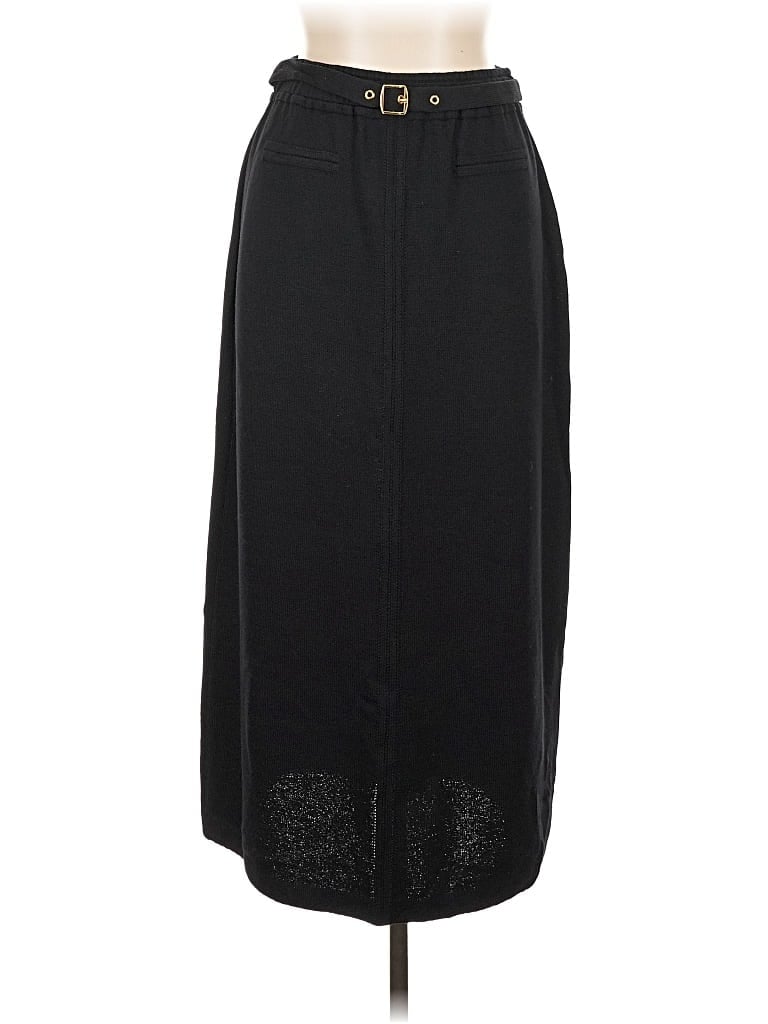 Pre-owned St John Formal Skirt In Black