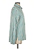 Vineyard Vines 100% Rayon Checkered-gingham Green Long Sleeve Button-Down Shirt Size 2 - photo 4