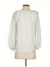 Ann Taylor Ivory Long Sleeve Blouse Size XXS - photo 2
