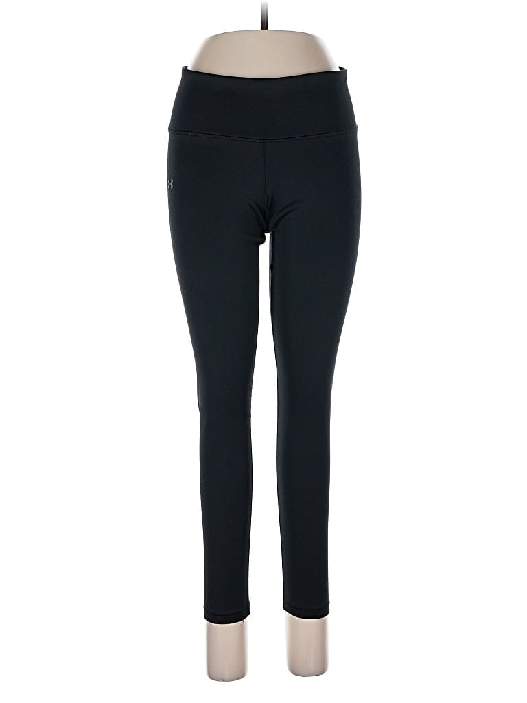 Pre-owned Under Armour Active Pants In Black