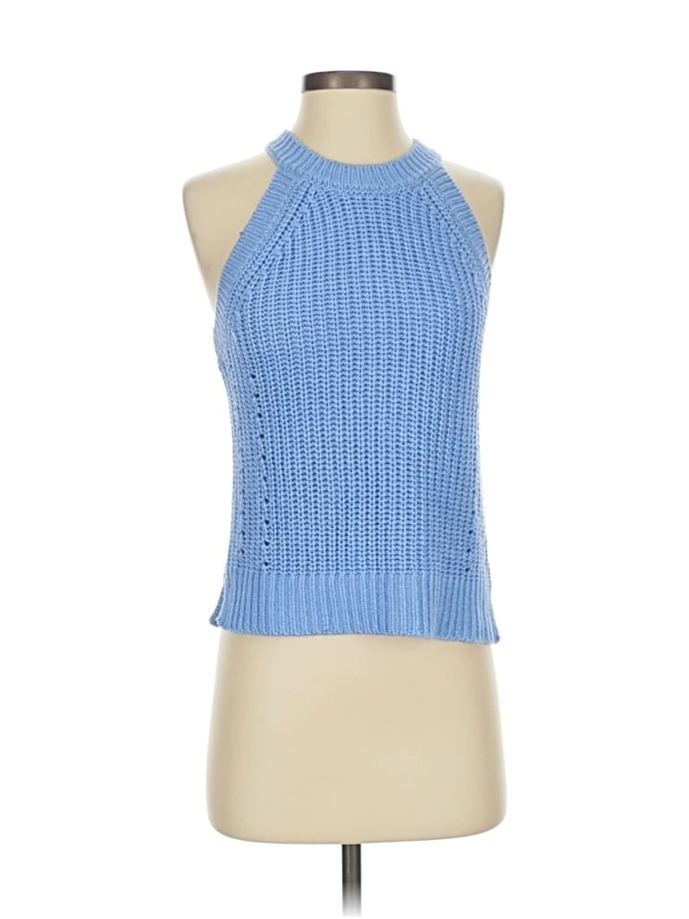 Pre-owned Gentle Fawn Sweater Vest In Blue