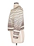 Talbots 100% Cotton Stripes Gold Ivory Jacket Size 14 (1X) - photo 5