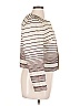 Talbots 100% Cotton Stripes Gold Ivory Jacket Size 14 (1X) - photo 4