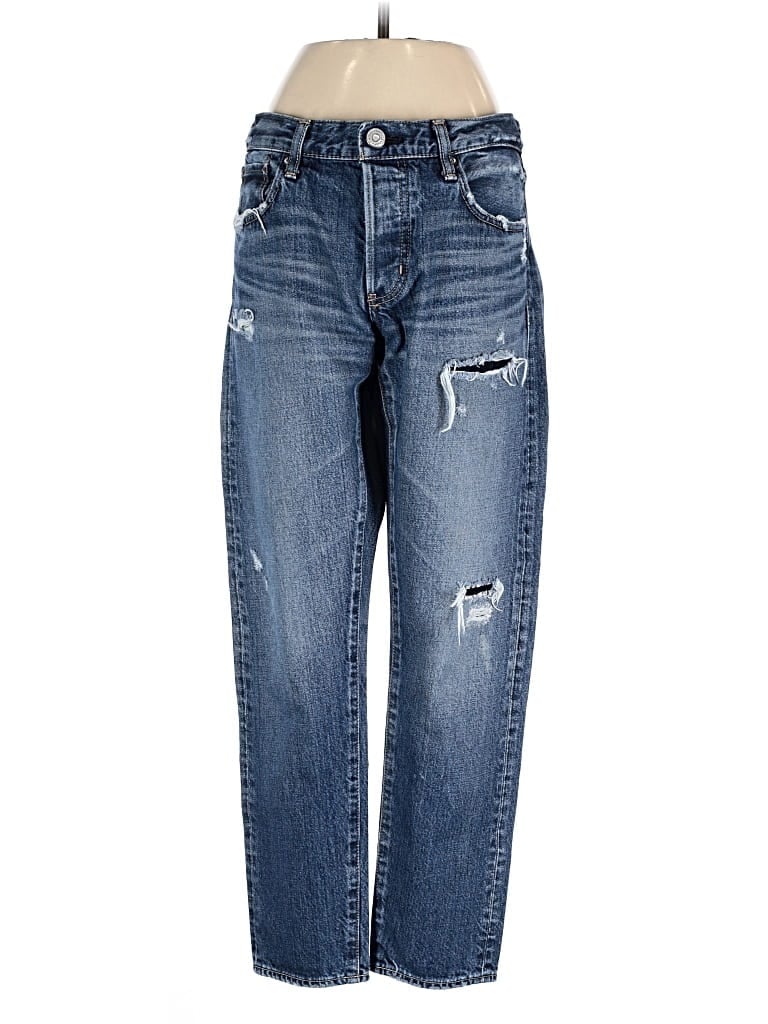 Pre-owned Moussy Vintage Jeans In Blue