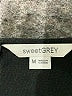 sweet grey 100% Polyester Black 3/4 Sleeve Blouse Size M - photo 7