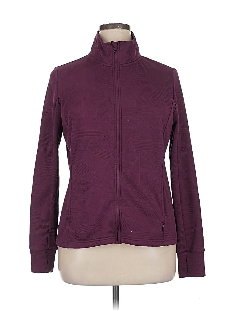 Pre-owned Mondetta Cardigan Sweater In Purple