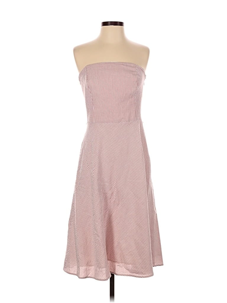 Pre-owned Ann Taylor Loft Cocktail Dress In Pink
