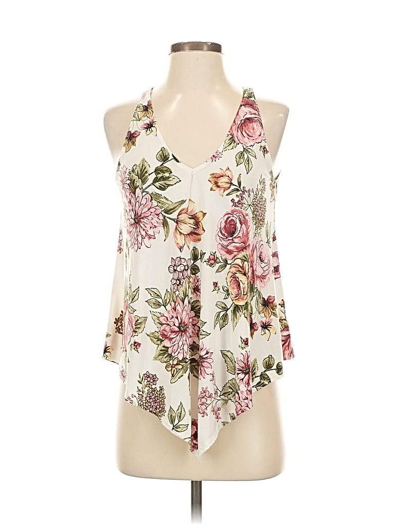 FIRST LOVE Pre-owned Sleeveless Blouse In White