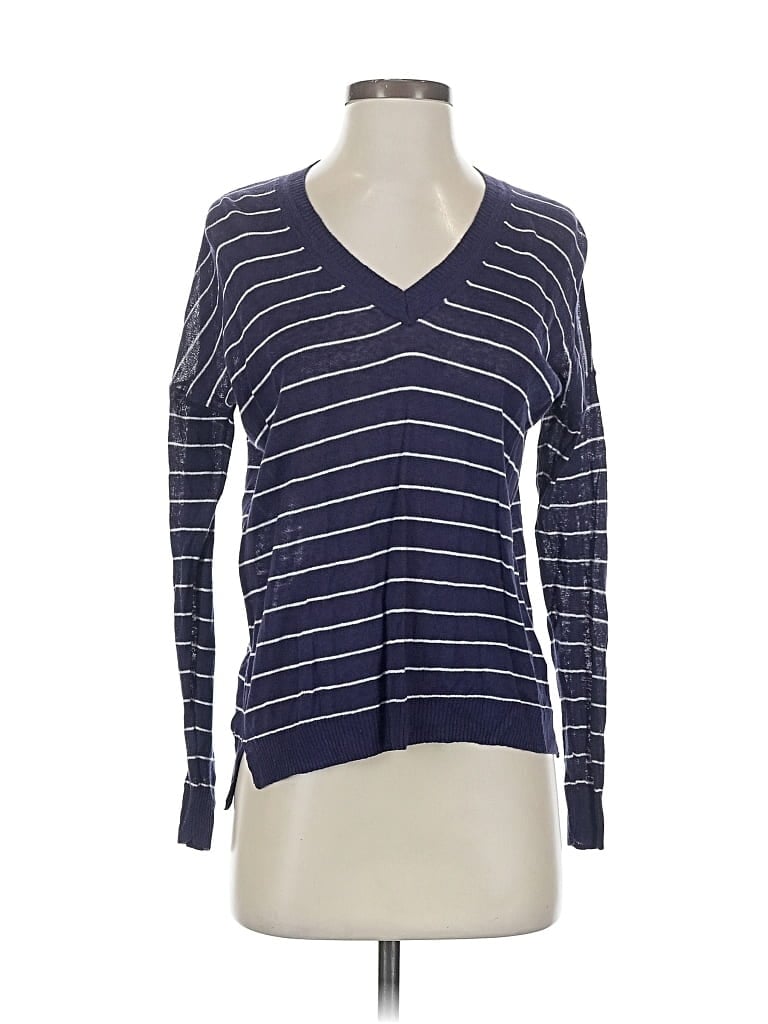 Pre-owned Madewell Pullover Sweater In Blue