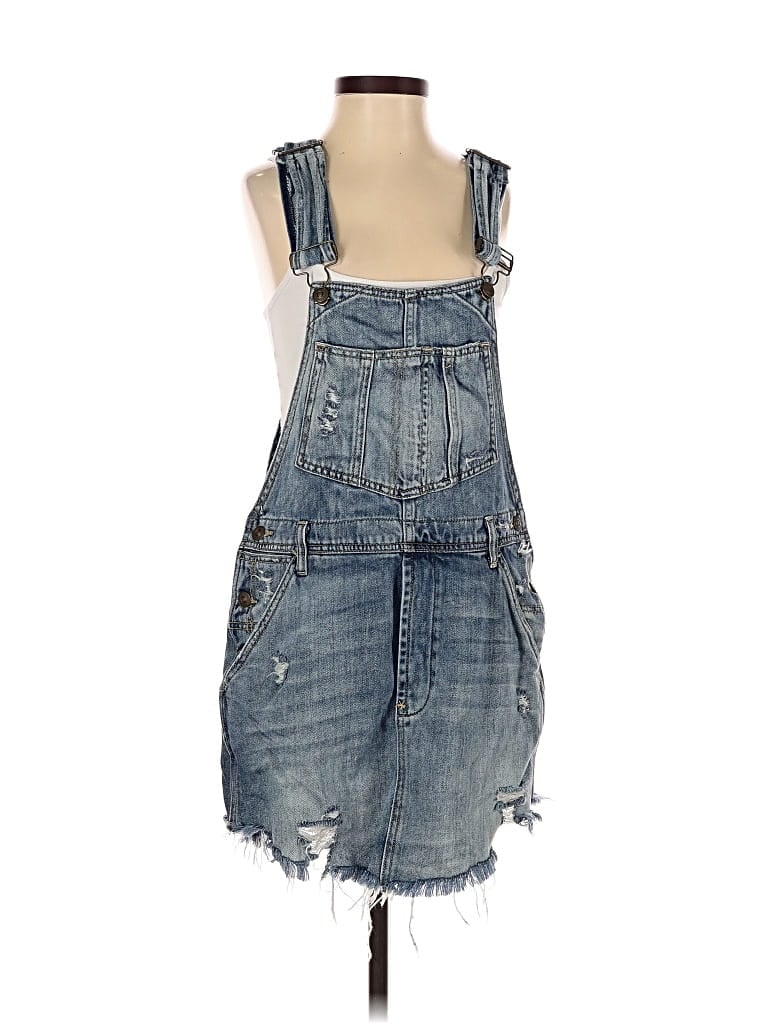 Pre-owned We The Free Cocktail Dress In Blue