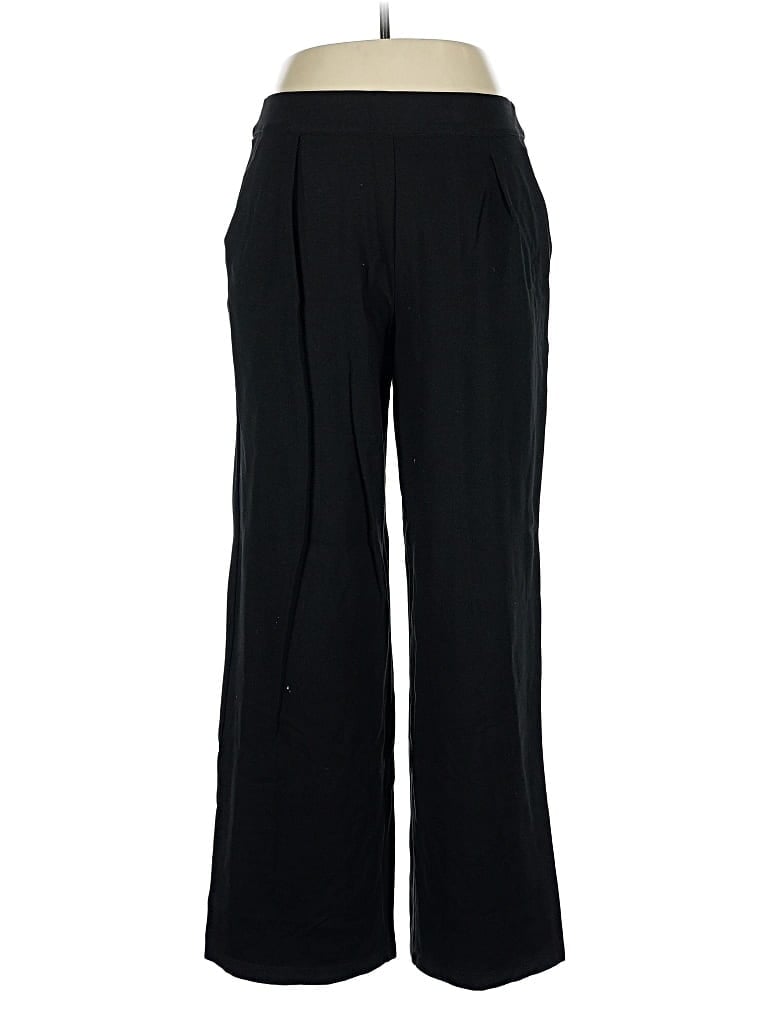 Pre-owned Max Studio Dress Pants In Black
