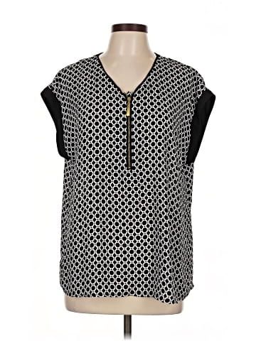 Roz & Ali Short Sleeve Blouse (view 1)