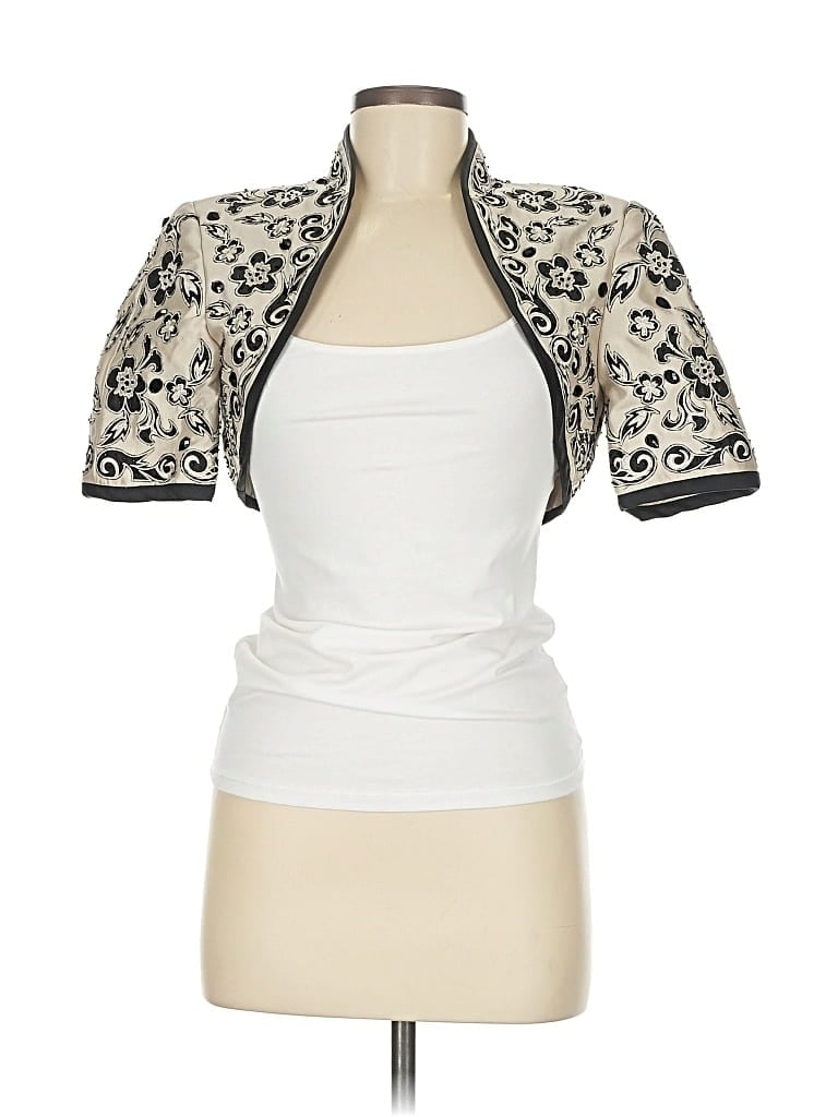 Pre-owned Js Collections Jacket In White