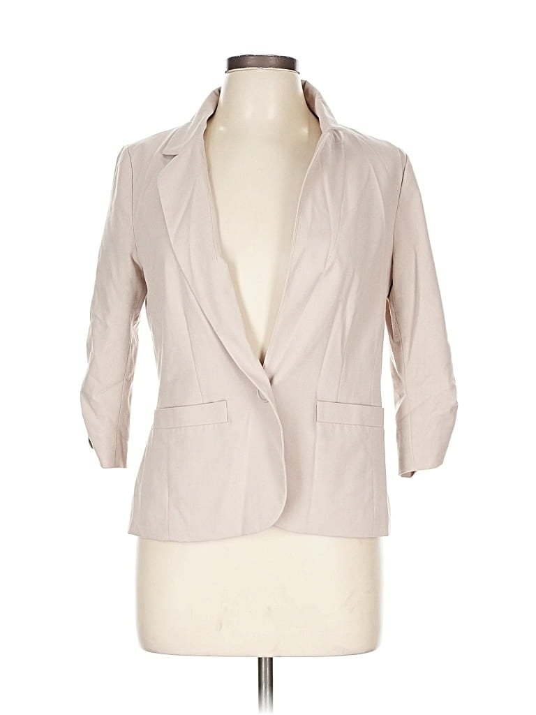 Pre-owned Frenchi Blazer Jacket In White