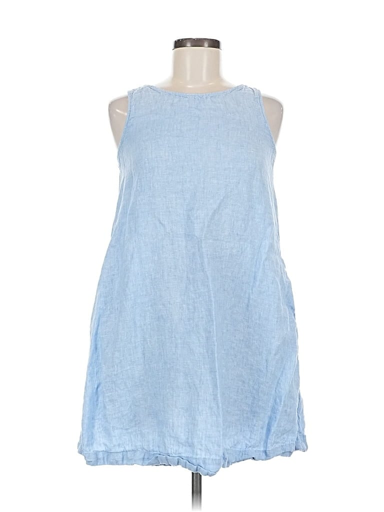 Pre-owned Sigrid Olsen Casual Dress In Blue
