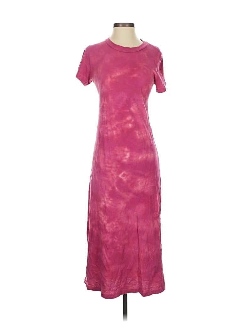 Pre-owned Lna Casual Dress In Burgundy