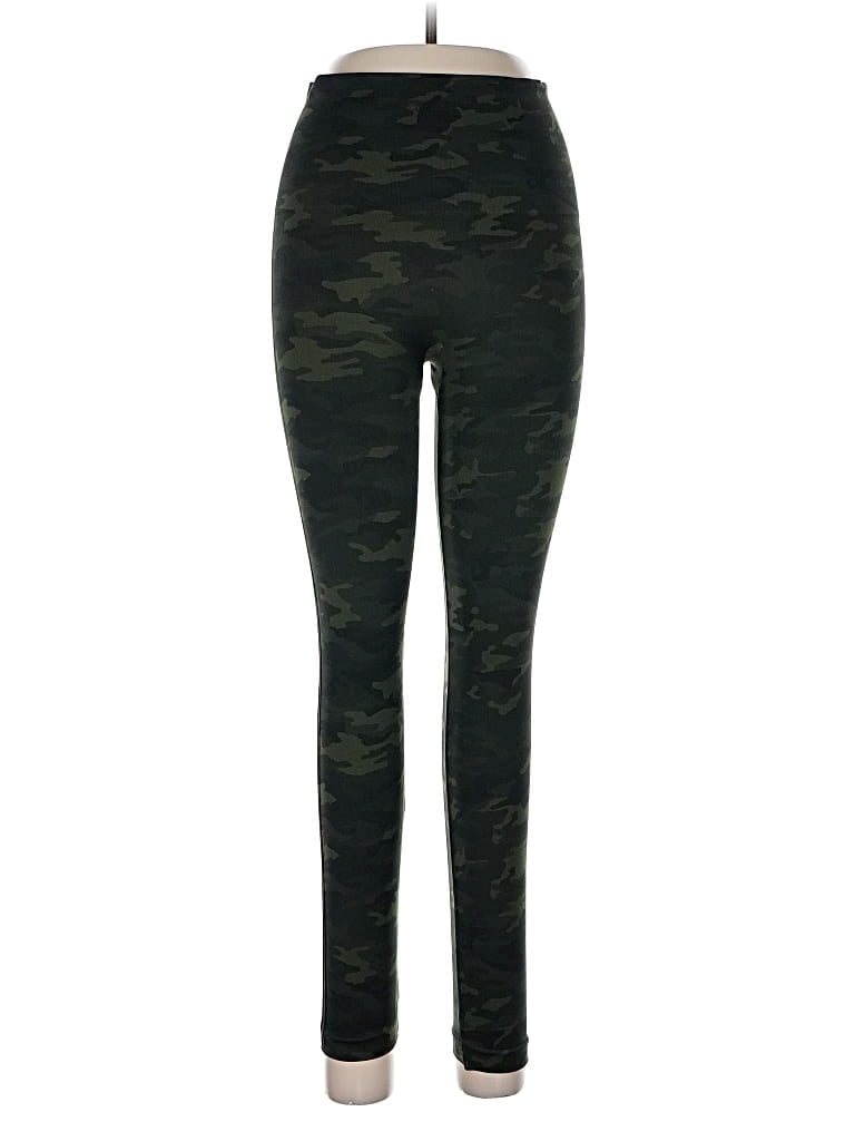 Pre-owned Spanx Active Pants In Green