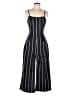 Cupcakes & Cashmere Stripes Blue Jumpsuit Size 4 - photo 1