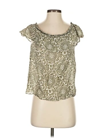 MICHAEL Michael Kors Short Sleeve Blouse (view 1)