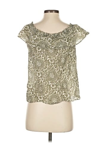 MICHAEL Michael Kors Short Sleeve Blouse (view 2)