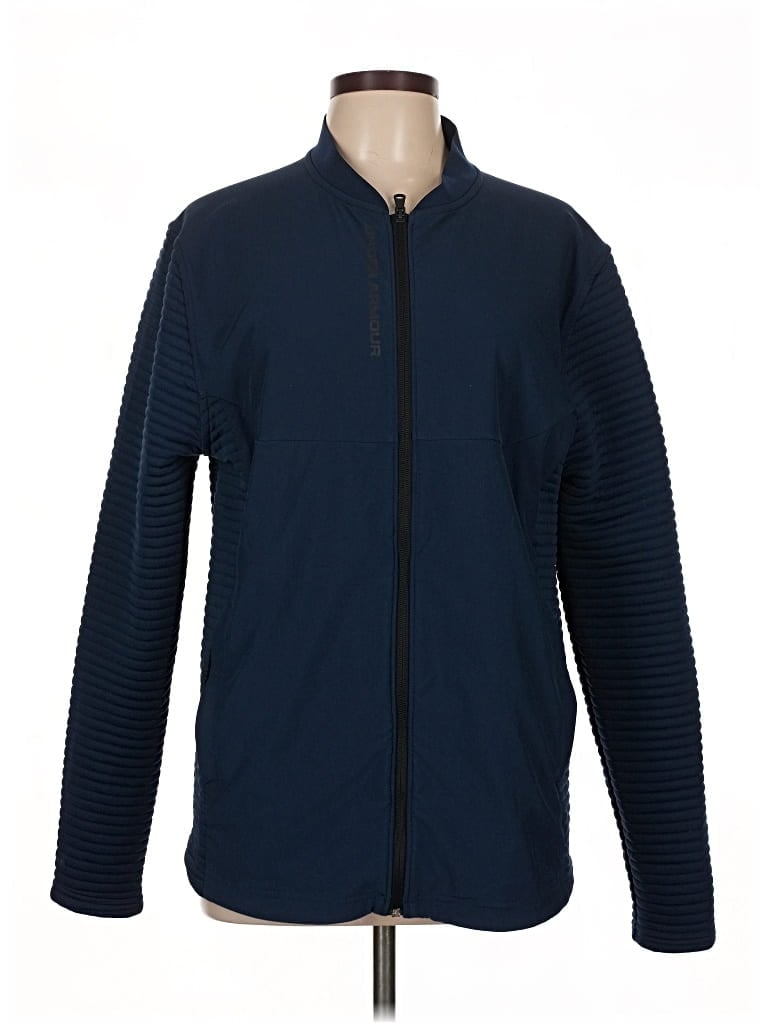 Pre-owned Under Armour Jacket In Blue