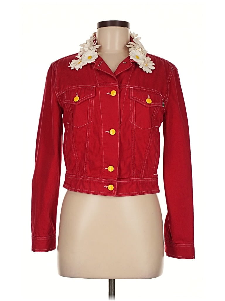 Pre-owned Moschino Jacket In Red